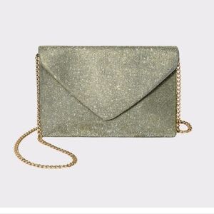 A New Day Glitter Envelope Clutch